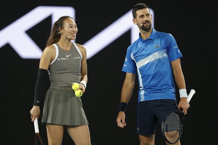 夢幻聯動！鄭欽文搭檔德約出戰澳網表演賽