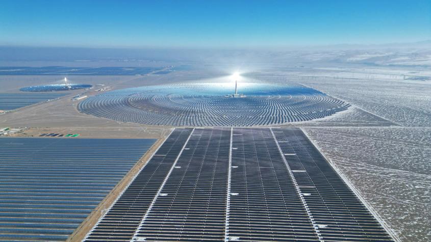 敦煌首次實現全年全域用“綠電”