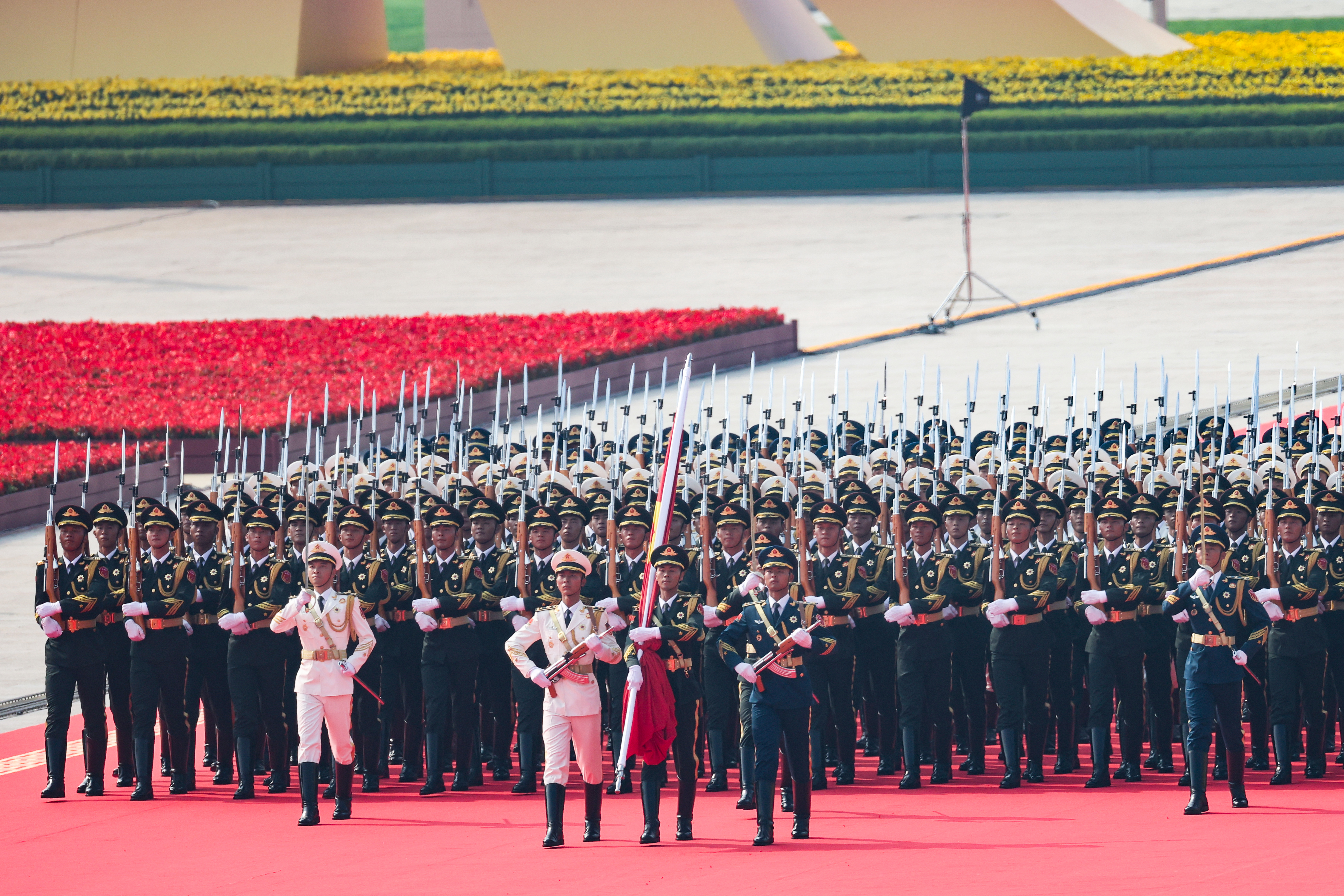 定格九三閱兵瞬間 每一幀都讓人熱血沸騰